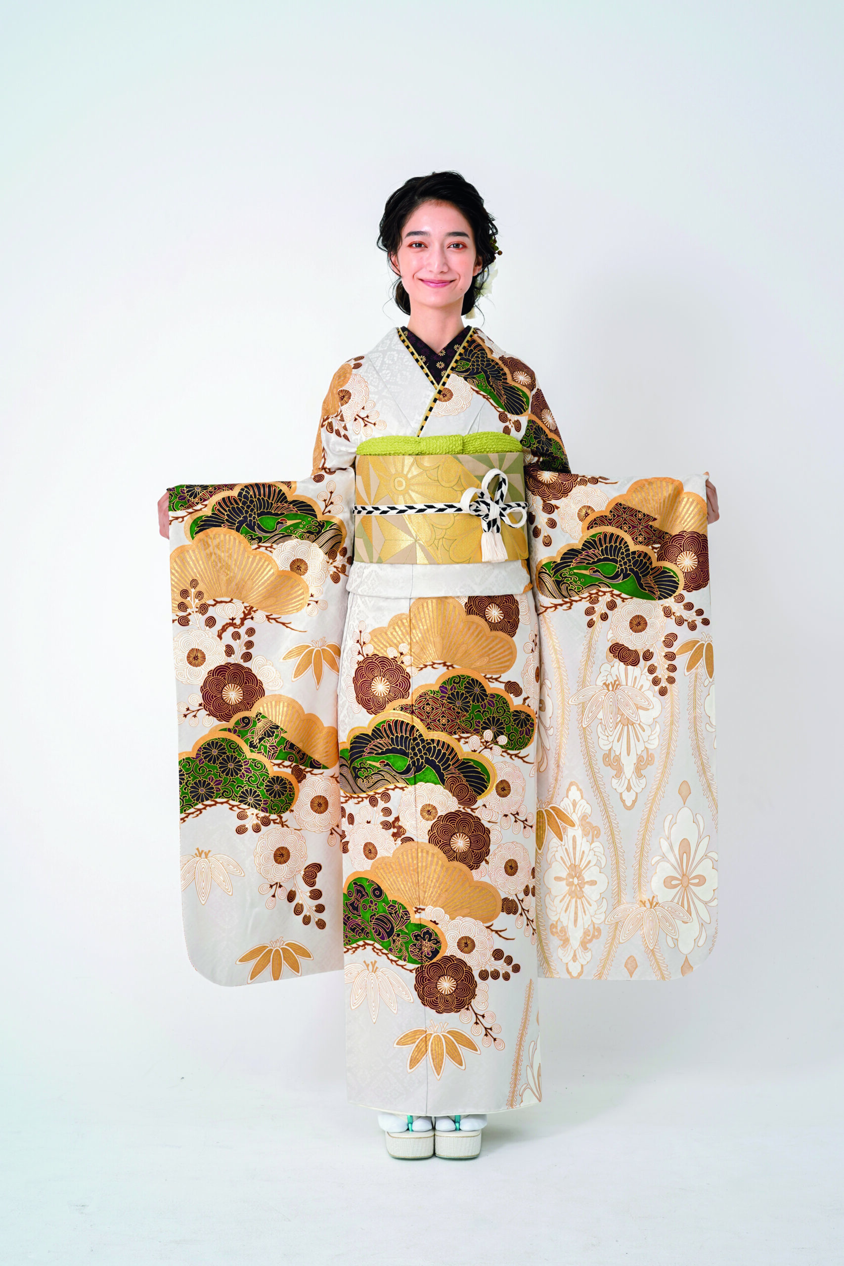 【成人式振袖フルセット】フォトスタジオ厳選◎ 　２着試着OK！　　 NO.5 d51f18f03beaab5539f33c3b8a4fa5