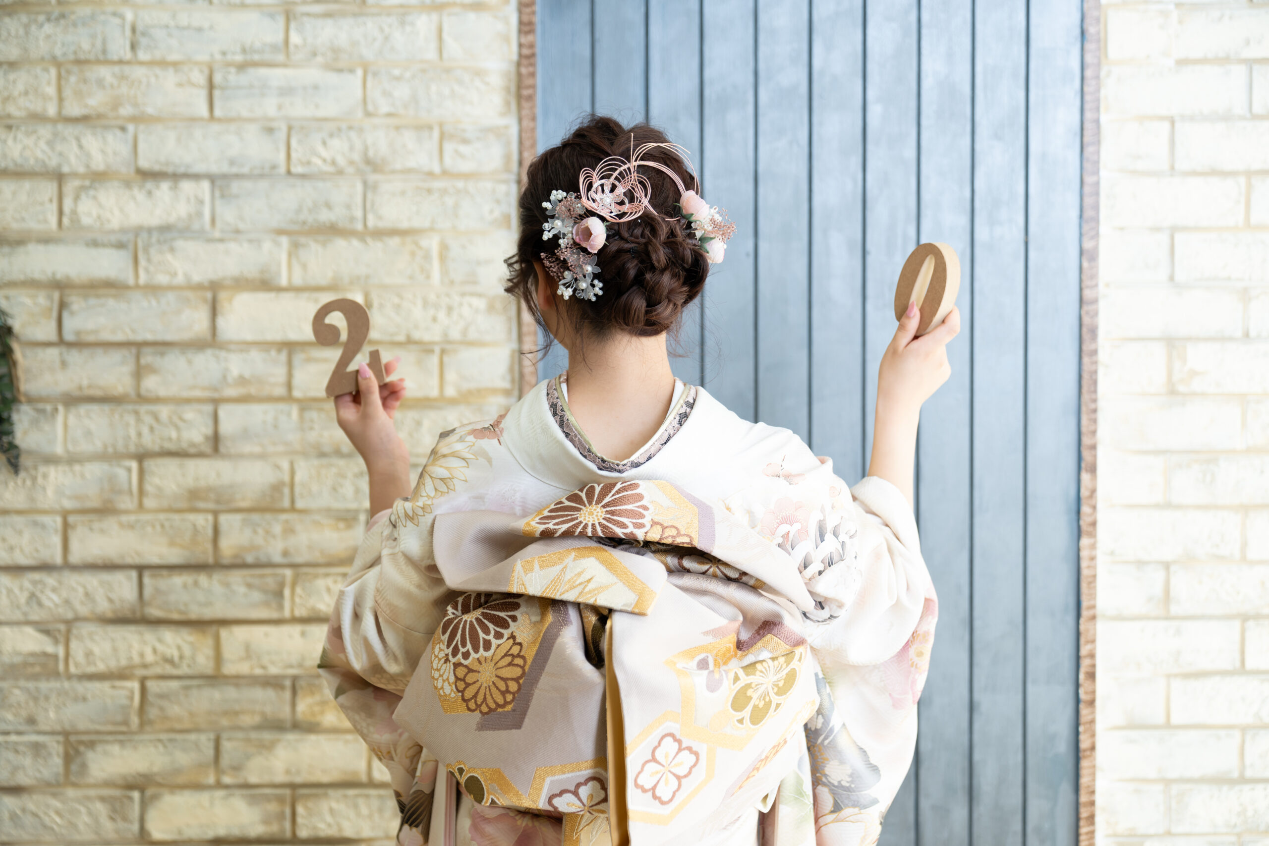 cocco☆プロフ必読　お振袖フルセット　7点セット　正絹　美品 振袖レンタルはココロフルへ✨ | 七五三や振袖写真・レンタルは広島の