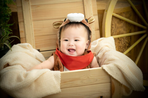 初めてお馬さんの衣装着ました🎠　イオンモール出雲店