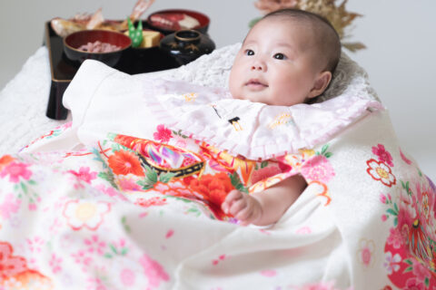 お宮参り・百日祝い撮影承ります