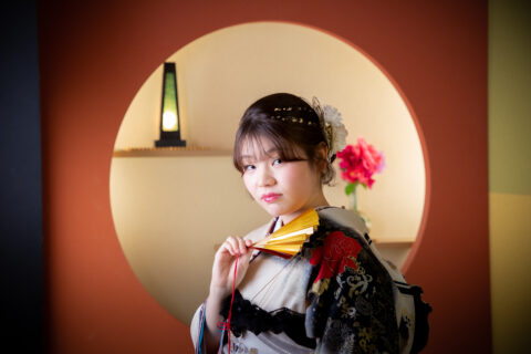 成人式の前撮り撮影 📸　イオンモール出雲店