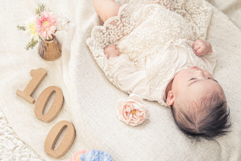 お宮参り・百日祝い撮影