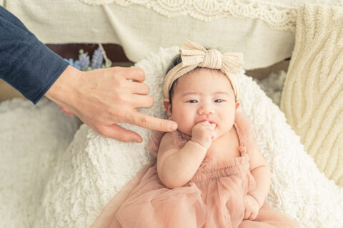 ぬくもり伝わるベビーフォト