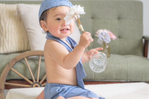 Babyフォトは自然体で