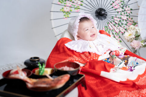 お食い初め撮影できます♡