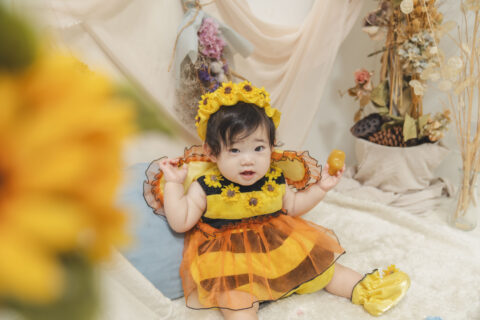 BABYの記念撮影も♡