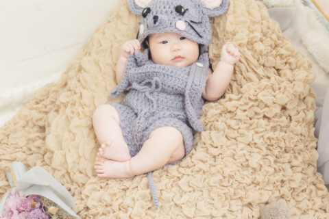 BABYの記念撮影も♡