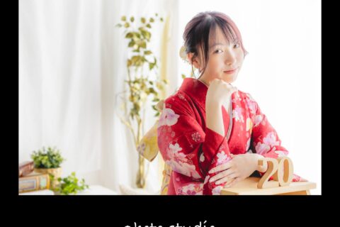 成人式前撮り・後撮り承ります✨